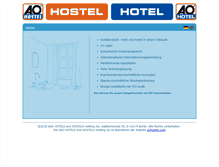 Tablet Screenshot of aoholding.com